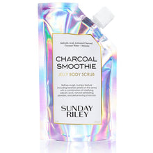 Load image into Gallery viewer, Charcoal Smoothie Jelly Body Scrub 200g