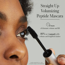 Load image into Gallery viewer, Straight Up Volumizing Peptide Mascara